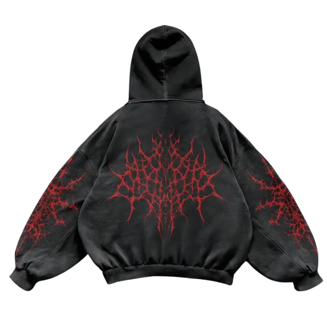 Hood Armour - Oversized Y2K Hoodie Unisex