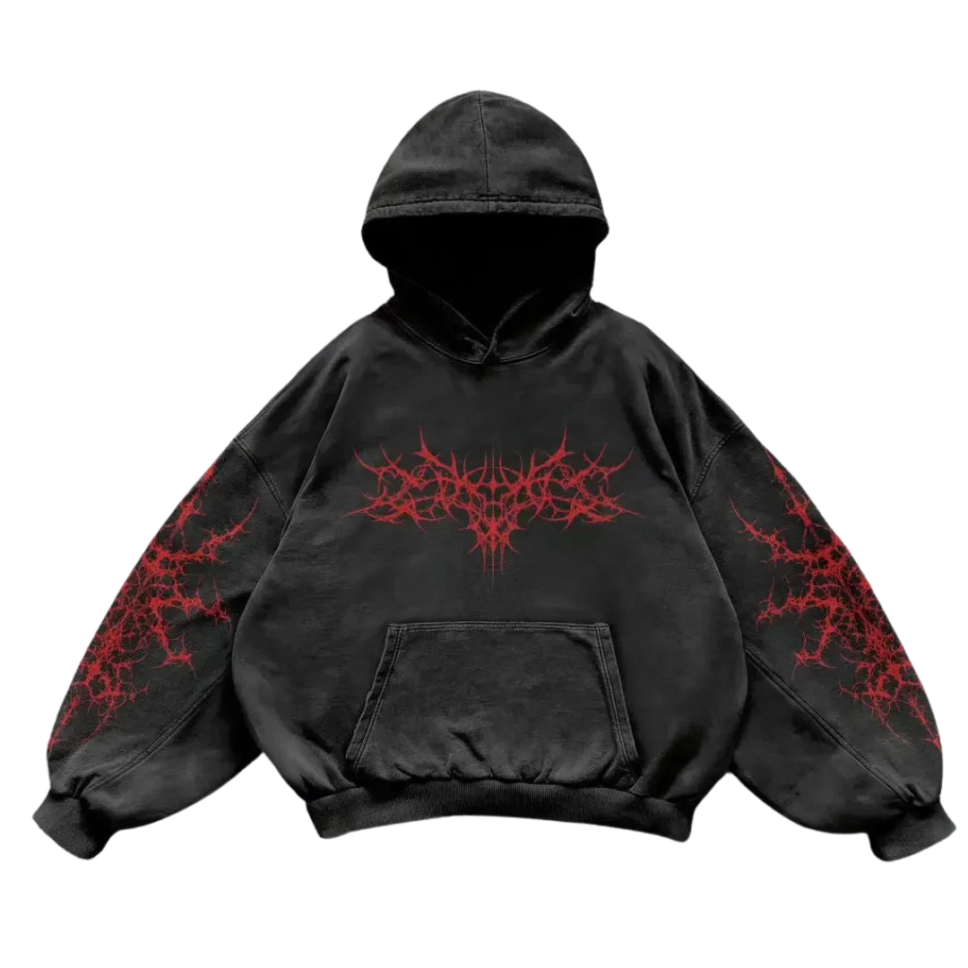 Hood Armour - Oversized Y2K Hoodie Unisex